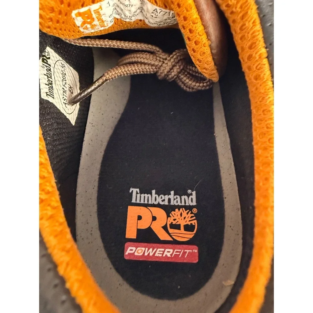 Timberland PRO TiTAN Oxford Work Shoes Men's 11M Brown Soft Toe Christmas Gift